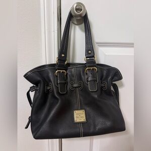 Dooney & Bourke Black Leather Satchel